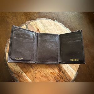 VINTAGE Luxury YSL billfold